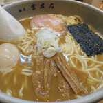 麺屋吉左右 - 味玉らーめん（大盛）