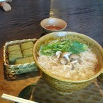 にゅうめんと柿の葉寿司