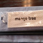 Mango tsuri kafe - お手拭きがかわいい♪