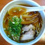 麺屋 高橋 - 朝ラー正油のアップ