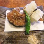 日本料理 梅林 - からすみ餅とふぐ香味揚げ