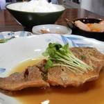 Okesa - 「アコウダイの煮魚定食」