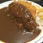 かつや - カツカレー(竹) 500円、年末感謝祭のサービス価格
