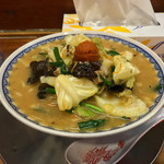 龍上海 - ラー博は俺の社員食堂。  待ってました！  冬のオタノシミ♡  からみそ中華！  