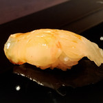 乙女寿司 - 平目の昆布〆！