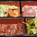 焼肉 三千里 - 2016.12 満腹ランチ（1,050円）