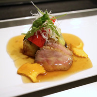 あわび日本料理 錦りゅう - 炊き合せ（鴨･茄子）
