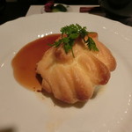 むらこし - むつとカニの和風グラタン