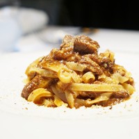 Baci - 牛ホホ肉を使ったソースのタリオリーニ☆