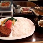 銀座木挽町カリー - ロースカツ定食