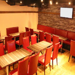 LIVE＆鉄板居酒屋 二代目らんま - ダイニングスペース、最大４０名様ご利用できます！