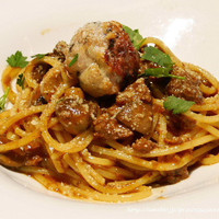イタリアンダイニング ジリオン - 牛ホホ肉とたっぷり香味野菜の入った特製ボロネーゼ（大人向け）