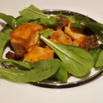 バリラックス ザ ガーデン - 【ジャカルタコース】松山鶏もも肉のレッドカレー風ロースト レンズ豆の煮込み添え(2人分)