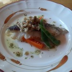 ダイニングキッチン たう゛ぇるね - 身の大きなタラのソテーです