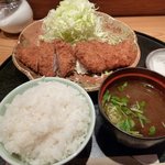 とんかつ かつき - 2010/11　ひれかつ定食950円