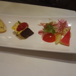 アマルフィイ・モデルナ - 冬の特別コースの前菜