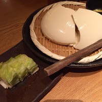 魚匠 銀平 心斎橋店 - ランチ　お豆腐とお漬物