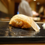 鮨 とかみ - 2016/11昼_鱚の昆布締め