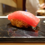 鮨 とかみ - 2016/11昼_赤身づけ