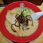 豚骨らーめん 福の軒 - ラーメン　480円