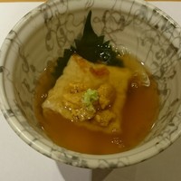 お料理なかき - 落花生豆腐