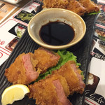 三ツ星ザンギ 居酒屋店 - 三ツ星ザンギ ハムカツ