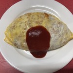 タケダ食堂 - 2016年11月 オムライス600円