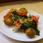 ゆたか - ジャガイモのカレー風味炒め