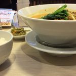 Hama yuu - 咖哩担々麺。浜木綿豊田店(愛知県豊田市)食彩品館.jp撮影