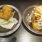 Umakaraagetoizakameshimiraizaka - 骨付きげんこつから揚げ
                        ５９９円