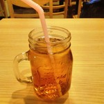 松本粥本舗 - アイスウーロン茶