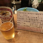 カッパ - ビール（大）600円　メニュー