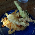 そばのやまっく - 天もり特盛850円／平成28年12月