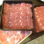 牛豚セットの３種類の肉