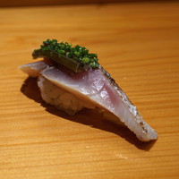 天寿し 京町店 - 炙った〆鯖