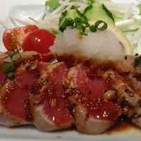 旬魚 左阿彌 錦店 - 中トロステーキ