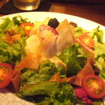 いちず - さつまいものクレープ包みサラダ