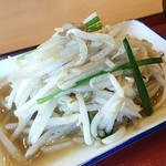 新倉敷食堂 - 塩ダレ肉もやし216円 