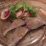 monk - お魚料理。鯖だったかな？