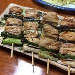 鳥辰 - ねぎま　￥350