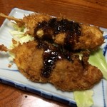 鳥辰 - 串カツ　￥350