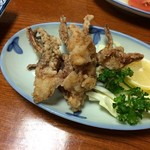 鳥辰 - 下足唐揚げ　￥350