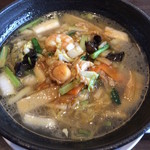 京花楼 - 北京湯麺 874円。
            （あんかけではありません）