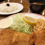 丸の内ライオン - 魚フライ定食(ドリンク付 ¥900)
