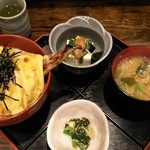 會水庵 - 焼穴子玉子ふはふは丼（2016年4月）