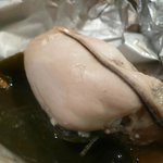 すし処 錦 - 牡蠣と松茸のホイル焼き（2010年11月再訪）