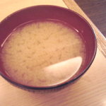 すし処 伴 - しじみの味噌汁