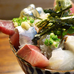 江戸富士 - 海鮮どん ¥1,000