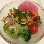 すし善 - 野菜サラダ