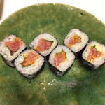 すし善 本店 - トロタク巻き